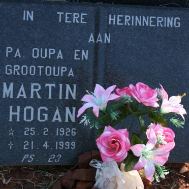 HOGAN Martin 1926-1999