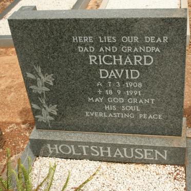 HOLTSHAUSEN Richard David 1908-1991