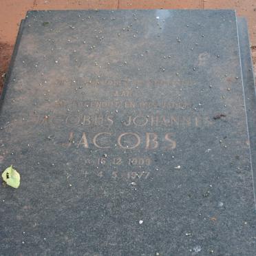JACOBS Jacobus Johannes 1909-1977
