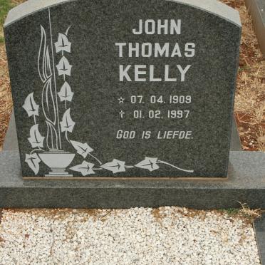 KELLY John Thomas 1909-1997