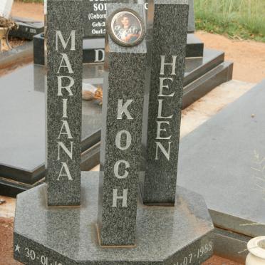 KOCH Mariana Helen 1963-1988