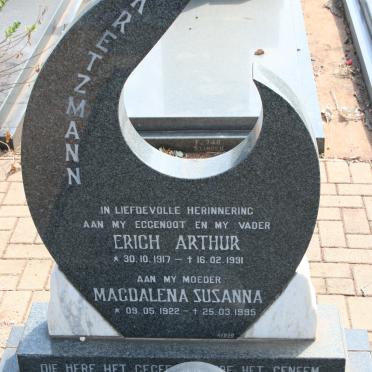 KRETZMANN Erich Arthur 1917-1991 &amp; Magdalena Susanna 1922-1995