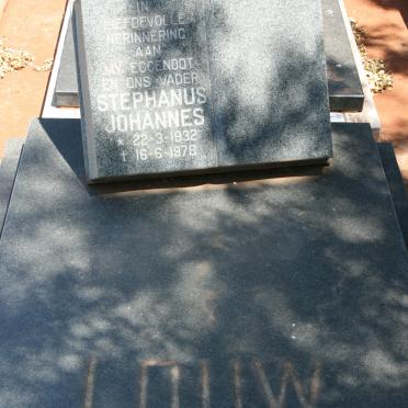 LOUW Stephanus Johannes 1932-1978