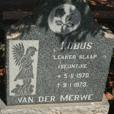 MERWE Kobus, van der 1970-1973