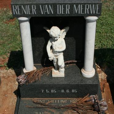 MERWE Renier, van der 1985-1985