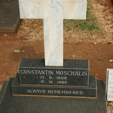 MOSCHALIS Constantin 1908-1986