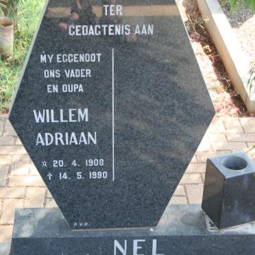 NEL Willem Adriaan 1908-1990
