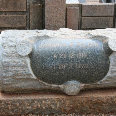 PELSER Jacomina P. 1919-1970