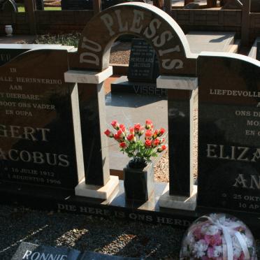 PLESSIS Gert Jacobus, du 1912-1996 &amp; Elizabeth Anna 1917-2003