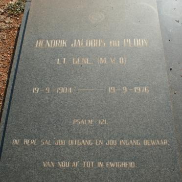 PLOOY M.M.D., du 1901-1976