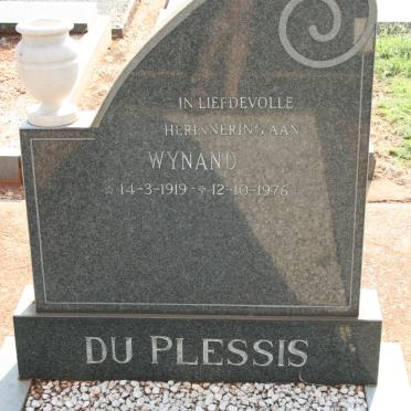 PLESSIS Wynand, du 1919-1976