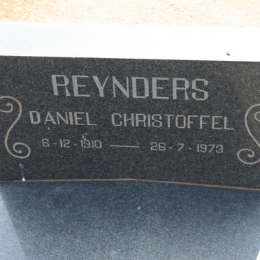REYNDERS Daniel Christoffel 1910-1973