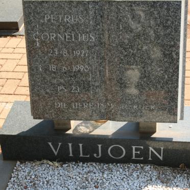 VILJOEN Petrus Cornelius 1927-1990