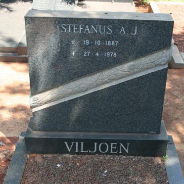 VILJOEN Stefanus A.J. 1887-1978