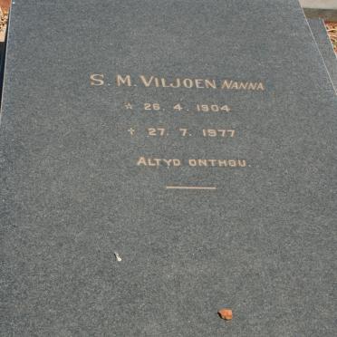 VILJOEN S.M. 1904-1977