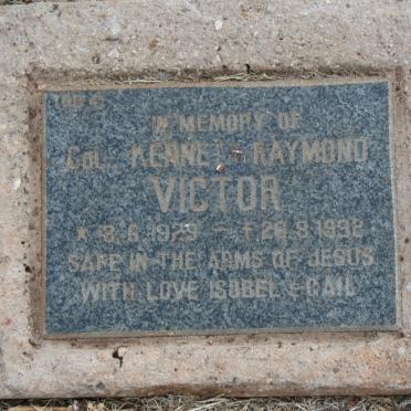 VICTOR Kenneth Raymond 1929-1992