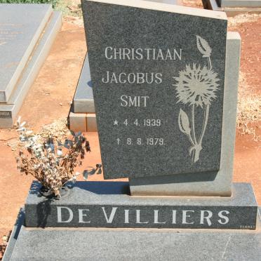 VILLIERS Christiaan Jacobus Smit, de 1939-1979