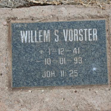 VORSTER Willem S. 1941-1993