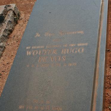 VOS Wouter Hugo, de 1928-1972