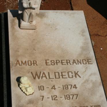 WALDECK Amor Esperance 1974-1977