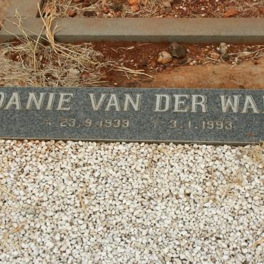 WALT Danie, van der 1939-1993