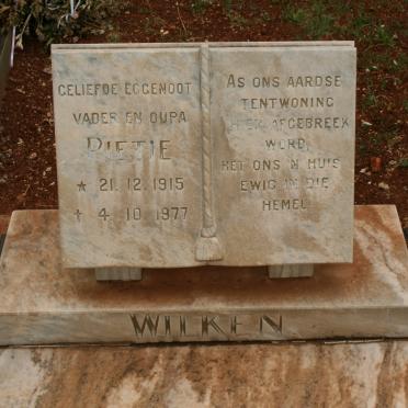 WILKIN Pietie 1915-1977