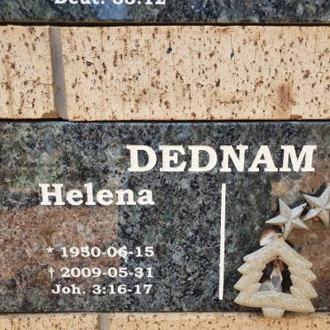 DEDNAM Helena 1950-2009