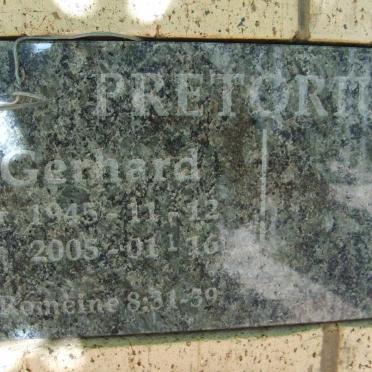 PRETORIUS Gerhard 1945-2005