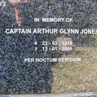 JONES Arthur Glynn 1919-2006