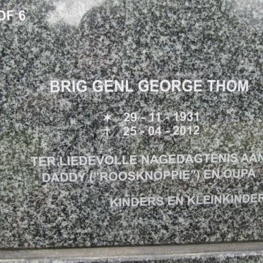 THOM George 1931-2012