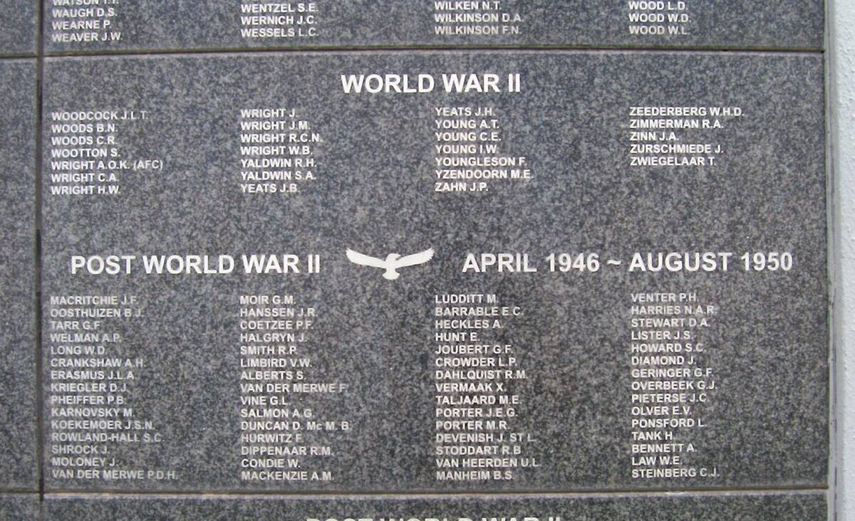 SA Air force memorial wall_25