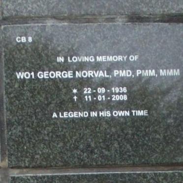 NORVAL George 1936-2008