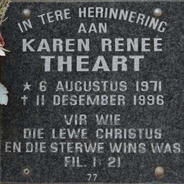 THEART Karen Reneé 1971-1996