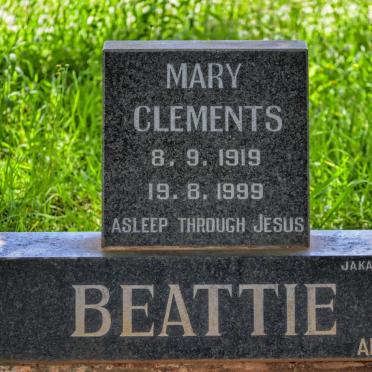 BEATTIE Mary Clements 1919-1999