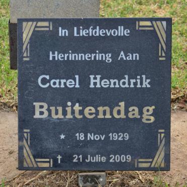 BUITENDAG Carel Hendrik 1929-2009