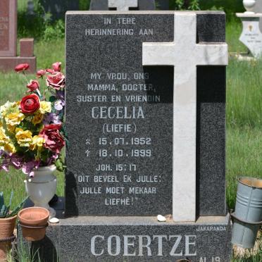 COERTZE Cecelia 1952-1999