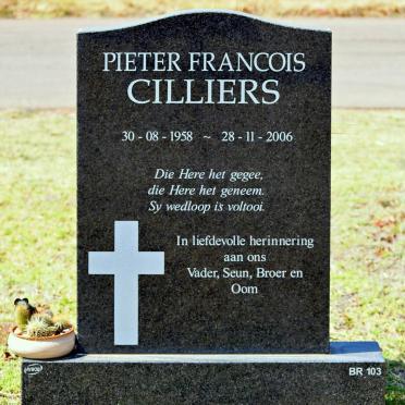 CILLIERS Pieter Francois 1958-2006