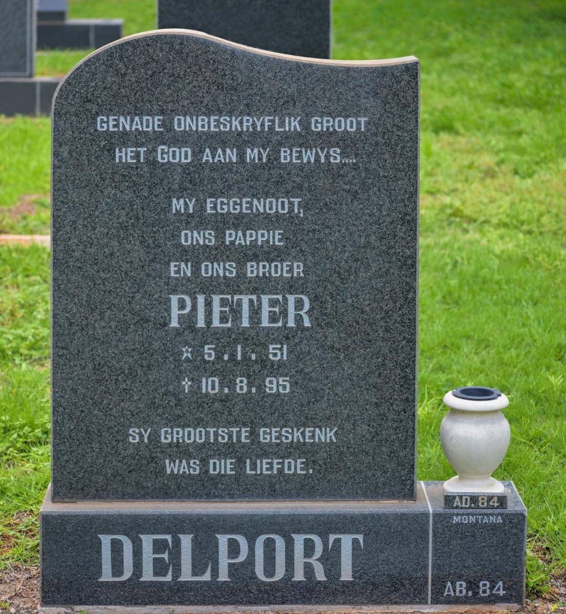 DELPORT Pieter 1951-1995