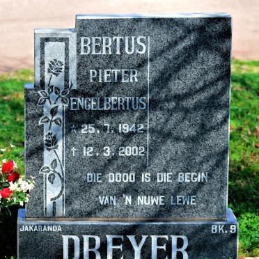 DREYER Bertus Pieter Engelbertus 1942-2002