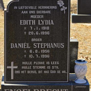 ENGELBRECHT Edith Lydia 1918-1996 :: ENGELBRECHT Daniël Stephanus 1956-1996