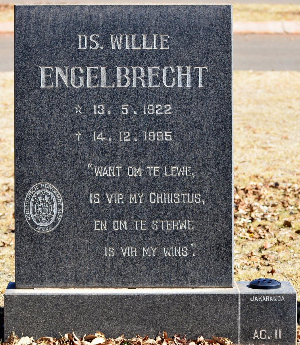 ENGELBRECHT Willie 1922-1995