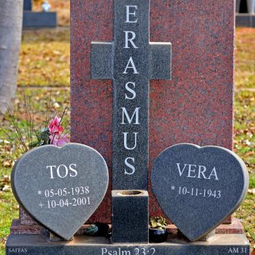 ERASMUS Tos 1938-2001 &amp; Vera 1943-