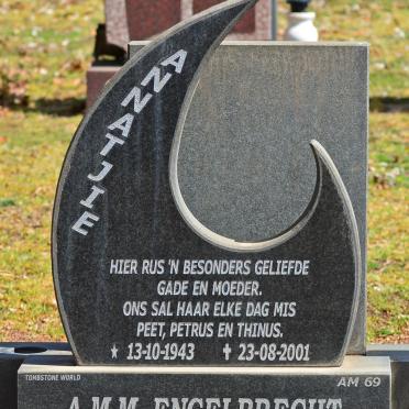 ENGELBRECHT A.M.M. 1943-2001