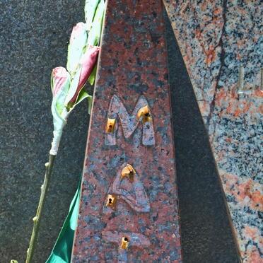 ELRICH Seregole Matabane :: ELRICH Martina Nkopodi Refilwe 1943-1996