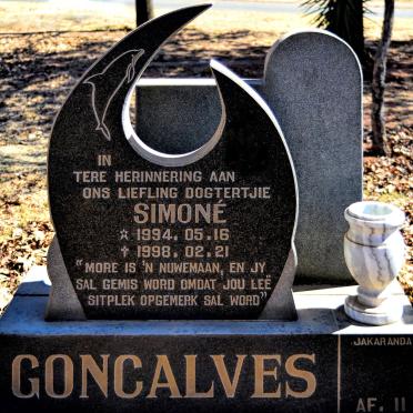 GONCALVES Simoné 1994-1998
