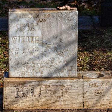 KUHN Wittie 1930-2000