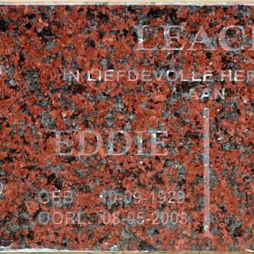 LEACH Eddie 1929-2008