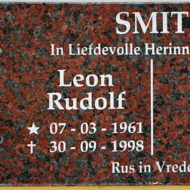 SMIT Leon Rudolf 1961-1998