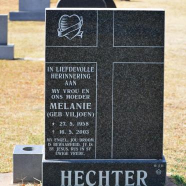 HECHTER Melanie nee VILJOEN 1958-2003