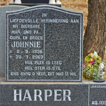 HARPER Johnnie 1936-2003